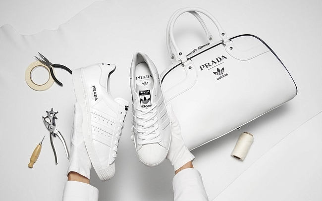 Adidas и Prada показали сумку и кроссовки из совместной коллекции фото № 1
