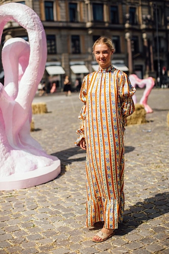 Street Style: главные тренды на Неделе моды в Копенгагене фото № 23