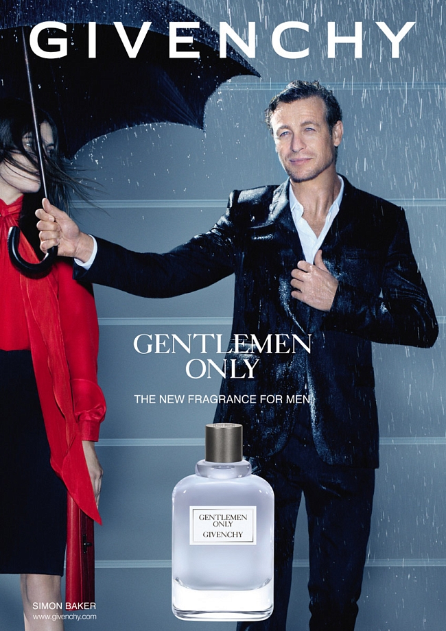 Саймон Бейкер в рекламной кампании Givenchy, 2013 год фото № 11