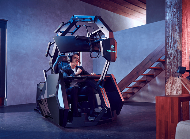 Acer выпустила кресло будущего для игроманов