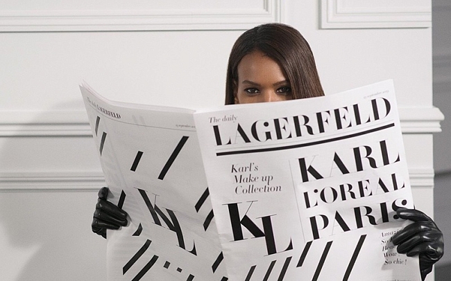 L’Oréal Paris и Karl Lagerfeld выпустят совместную коллекцию макияжа фото № 1