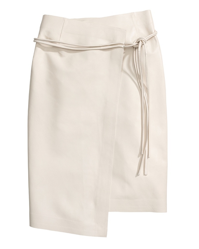 Кожаная юбка, H&M, 10 499 руб. фото № 6