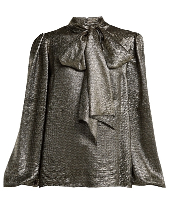 Блузка Saint Laurent, 103 890 руб.  фото № 8