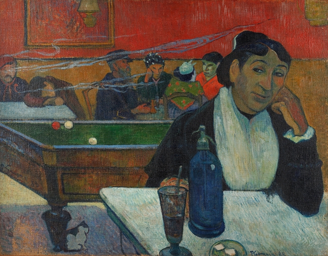Поль Гоген. «Кафе в Арле», 1888 фото № 3
