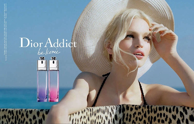 Рекламная кампания Dior Addict с Дафной Груневельд фото № 1