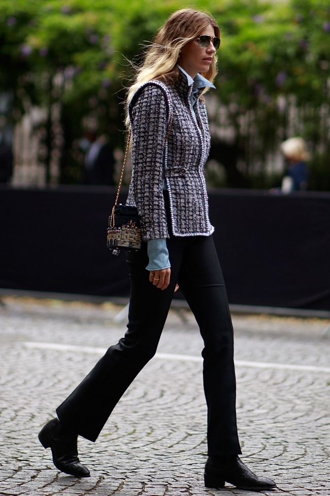 Вероника Хейлбрюннер на Неделе Высокой моды в Париже фото № 38