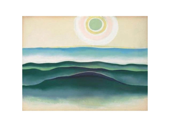 Georgia O'Keeffe; 'Sun Water Marine', 1922 фото № 3