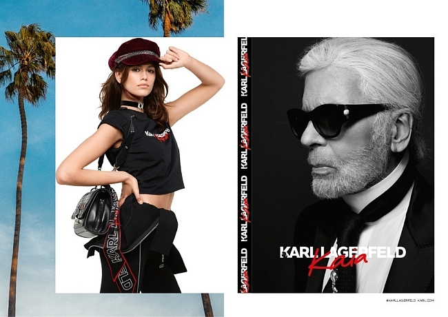 Karl Lagerfeld, Karl x Kaia Campaign фото № 6