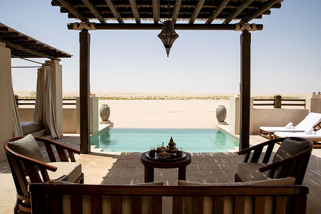 Интерьеры мира: курорт Al Wathba Desert Resort & Spa в бедуинском стиле фото № 2