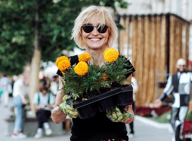 Как прошло светское открытие Фестиваля цветов в ГУМе