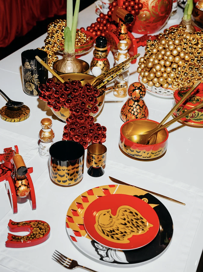 Как прошел коктейль в честь дня рождения бренда «Хохлома» в ГУМе фото № 1