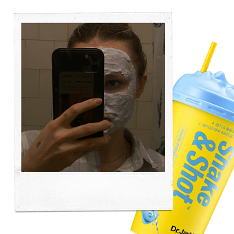 Альгинатная маска Dr.Jart+ «Увлажнение & Свежесть» Shaking Rubber фото № 1