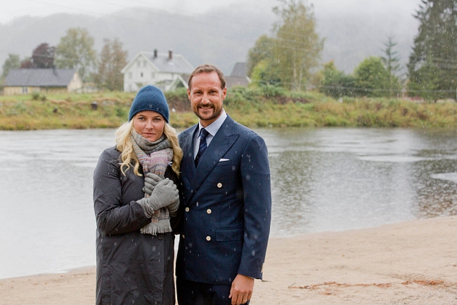 Принц Норвегии Хокон и Метте‐Марит Тьессем Хойби фото № 6