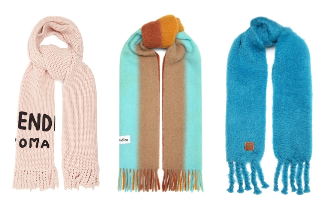 Fendi, 65075 рублей, matchesfashion.com; Acne Studios, 28300 рублей, tsum.ru; Loewe, 47500 рублей, tsum.ru фото № 2