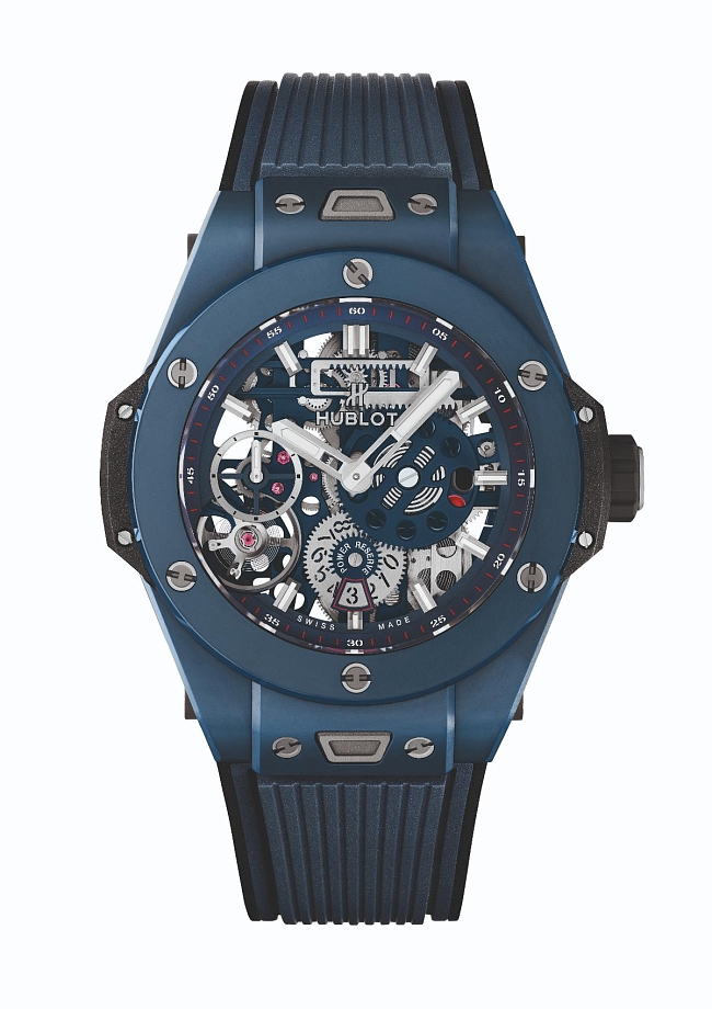 Часы Hublot Big Bang Meca-10 Ceramic Blue фото № 2