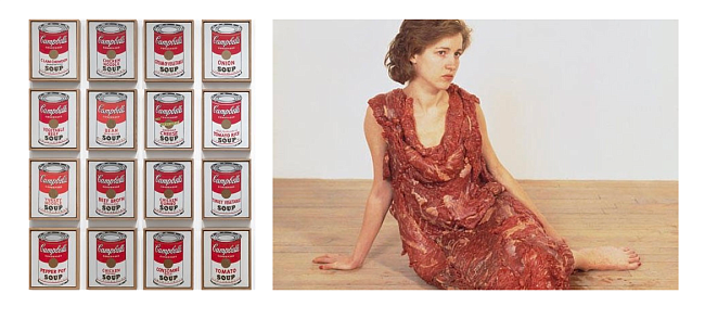 «Campbell’s Soup Cans», Энди Уорхол, 1962 и платье Яны Стербак фото № 2