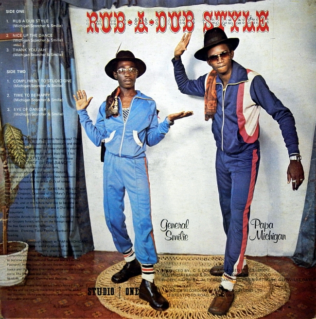 Обложка альбома General Smilie & Papa Michigan «Rub-a-Dub Style», 1979 фото № 2