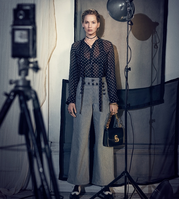 Дженнифер Лоуренс в новой фотосессии Dior фото № 5