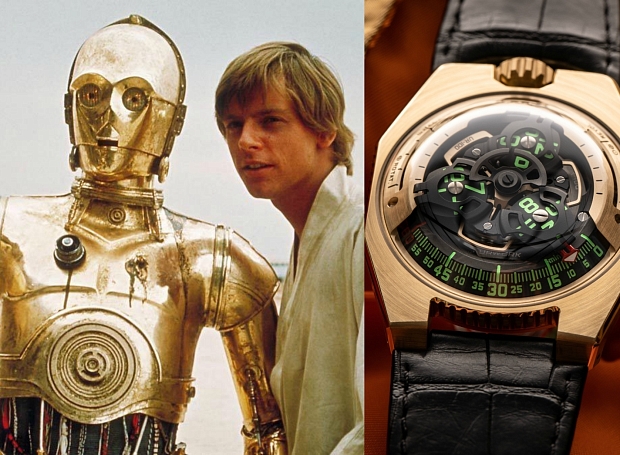 Если бы робот C-3PO из «Звездных войн» был часами, то какими? Ответ знает бренд Urwerk 