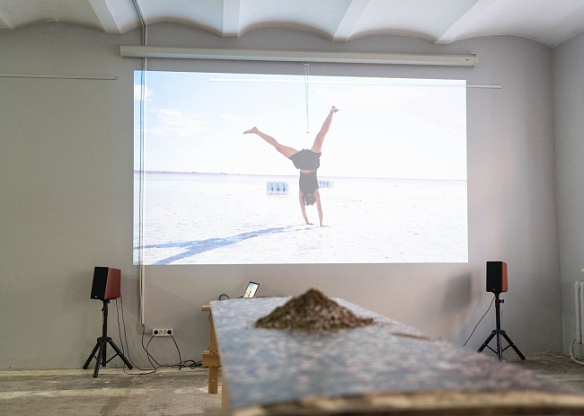 Лолита Моисцрапишвили. Из проекта «Где моя земля, где тело мое, моя логика — плоть и кость, моё клеймо», 2025 (Омск) фото № 1