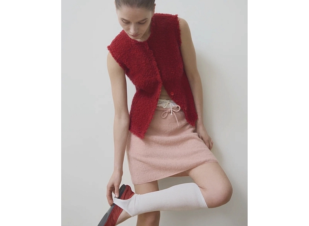 Girl in red. Самый осенний цвет