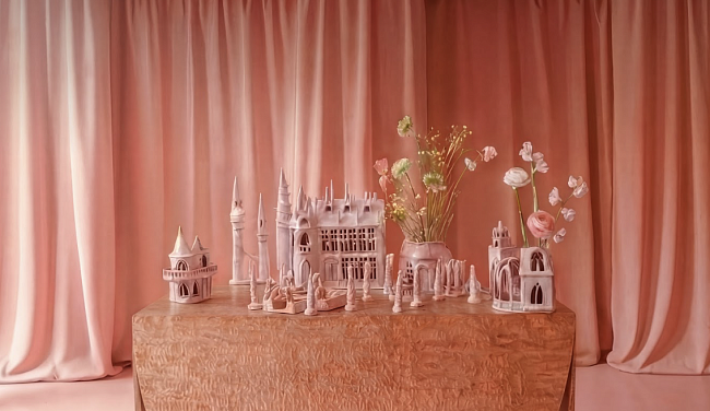 Инсталляция Дарьи Безруких «Розовый город» фото № 4