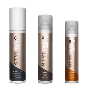 Продукты HIGHLIGHTS COSMETICS, с помощью которых создавались прически для актрис фото № 4