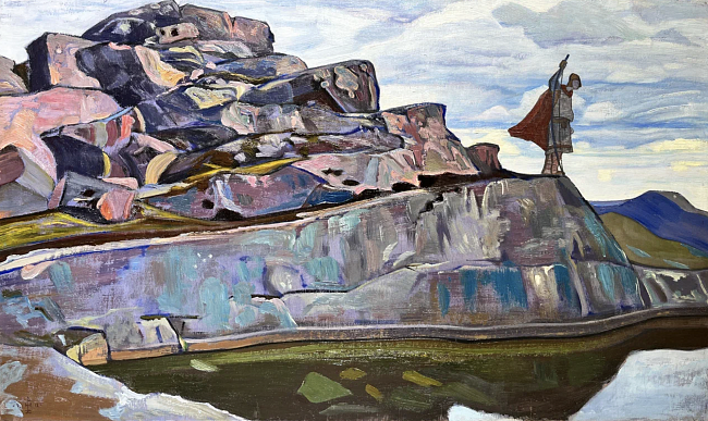 Николай Рерих. «Весть», 1918, галерея «Москва» фото № 6