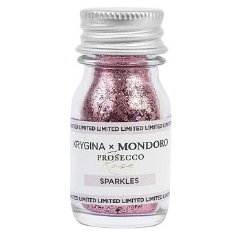 Мультифункциональные блестки Krygina & Mondoro Sparkles Mondoro Prosecco Rose фото № 2
