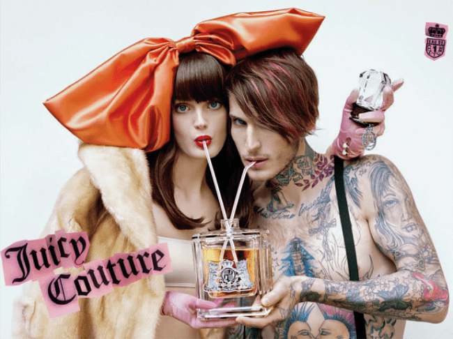 Реклама аромата от Juicy Couture фото № 4