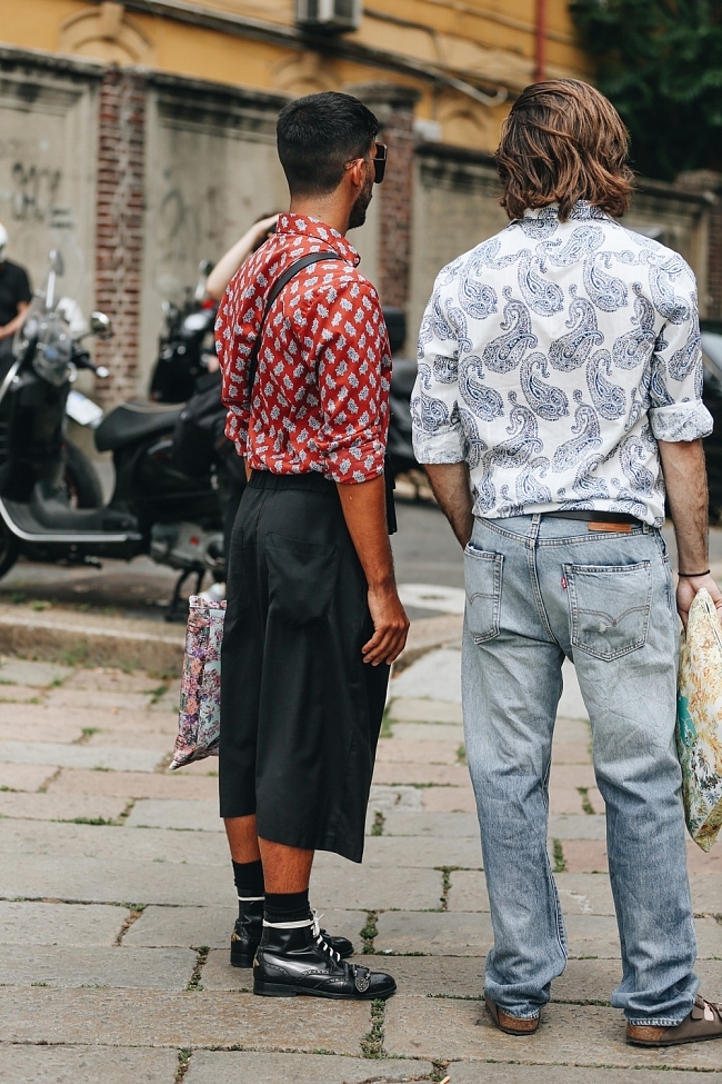 Неделя мужской моды в Милане — весна-лето 2022 фото № 34