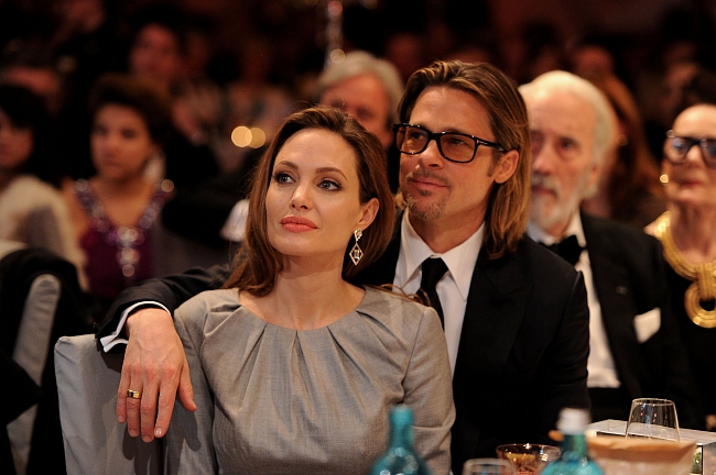Анджелина Джоли и Брэд Питт, 2012 фото № 1