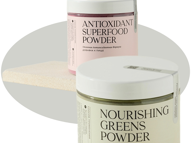Добавки к пище Antioxidant Superfood Powder и Nourishing Greens Powder, Schukin Lab фото № 26