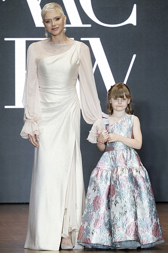 Княгиня Шарлен с дочерью Габриэллой фото № 3