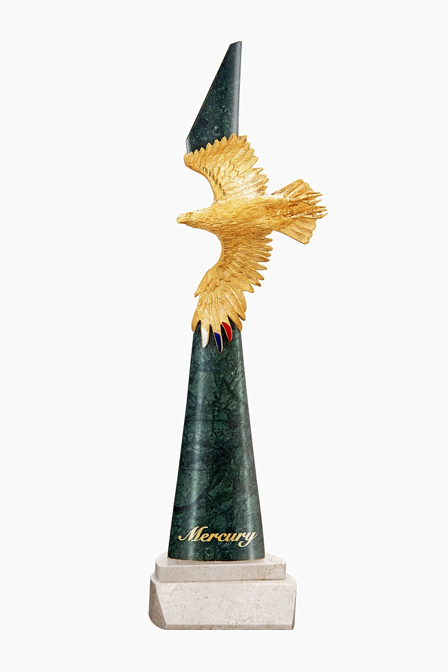 Статуэтка Mercury для церемонии «Золотой орел – 2021» фото № 1