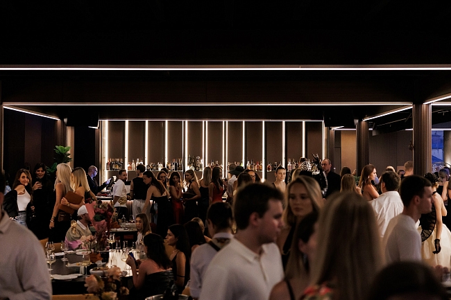 Black party в бутик-ресторане Dubai фото № 5