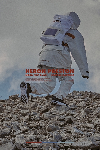 Рекламная кампания коллаборации  Heron Preston х NASA фото № 13