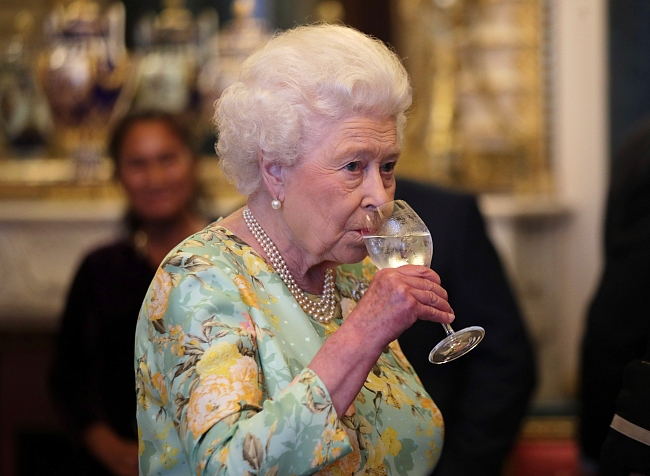 Елизавета II на приеме в честь победителей премии «Королева за предпринимательство», 2017 год. фото № 7