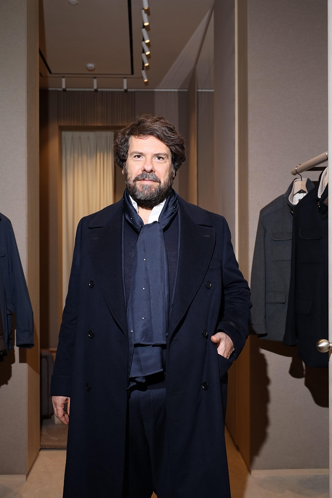 директор бренда  Loro Piana – Фабио д’Анджелантонио фото № 1