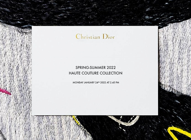 Прямая трансляция показа Dior Haute Couture весна-лето 2022