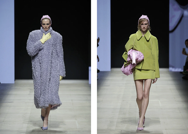 Контраст фактур, элементы викторианской эпохи и эстетика 80-х: чем еще поразили дизайнеры на Московской неделе моды фото № 8