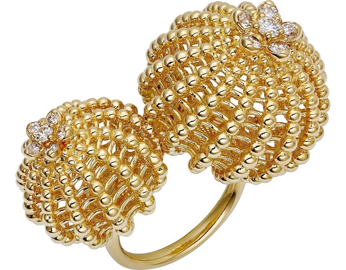 Кольцо Cactus de Cartier из желтого золота с бриллиантами, цена по запросу фото № 3