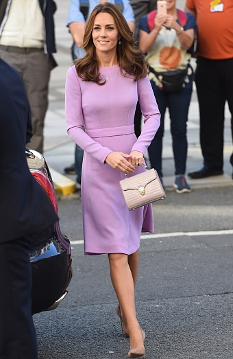 Кейт Миддлтон с принцем Уильямом посетили саммит в Лондоне фото № 3