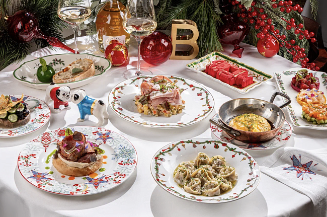 Гастро-неделя: новогодний сет в BURO. TSUM, SimpleWine x O PAPER PAPER и открытие ресторана «Притча» фото № 2