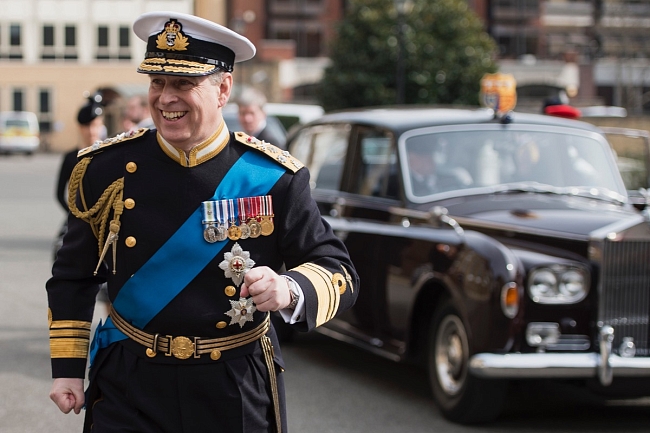 Принц Эндрю на приеме Honourable Artillery Company, 2015 год фото № 6