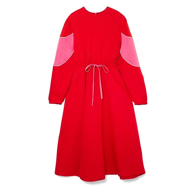 Платье с контрастными вставками Valentino,  139 450 руб.  фото № 17