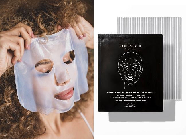 Биоцеллюлозная маска для лица Perfect Second Skin, SKINJESTIQUE фото № 15