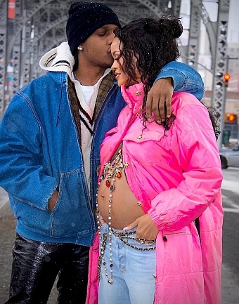 Рианна и A$AP Rocky фото № 2