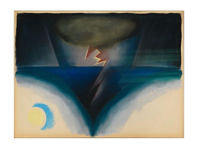 Georgia O'Keeffe; 'A Storm', 1922 фото № 5