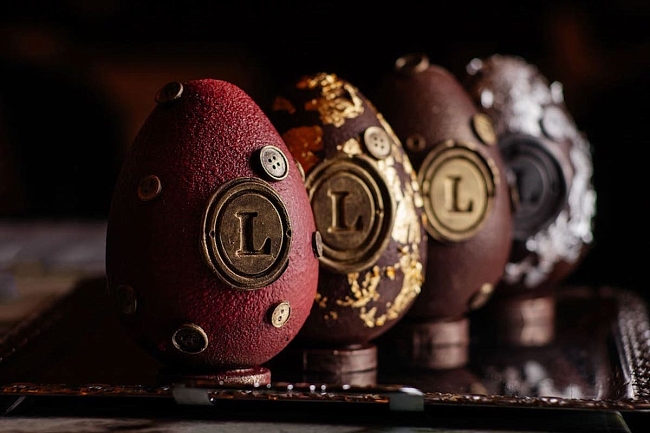 Шоколадные яйца ручной работы в Sartoria Lamberti фото № 3
